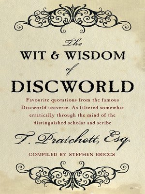 cover image of The Wit and Wisdom of Discworld